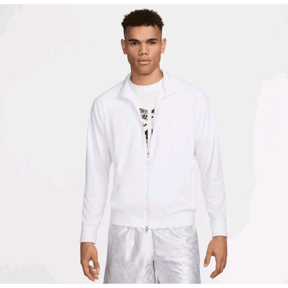 New Nike Kobe Bryant Halo White Mamba Full Zip Jacket FZ0936-100 Men Size XL - Picture 2 of 10